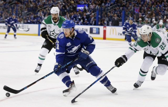 The Tampa Bay Lightning aren't worried about a team offer sheeting forward Brayden Point.