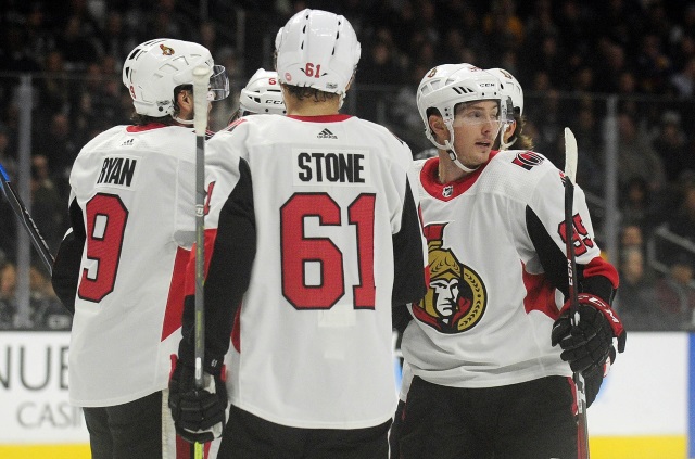 The Ottawa Senators are expected to meet with the reps of pending free agents Mark Stone and Matt Duchene next week.