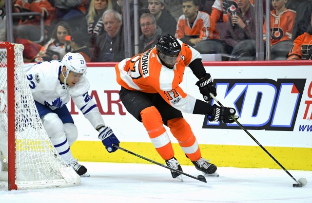 Wayne Simmonds and Micheal Ferland are 'hearvy' options for the Toronto Maple Leafs.