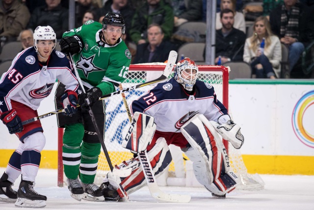 Sergei Bobrovsky's play could help his trade value. The Dallas Stars have shopped forward Brett Ritchie
