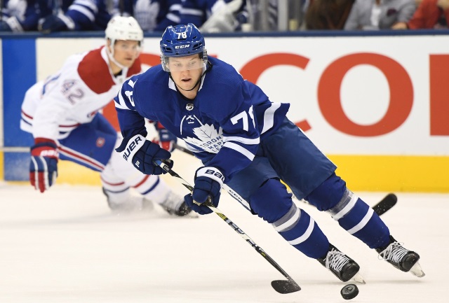 Looking at some prospects that the Toronto Maple Leafs and Montreal Canadiens may avoid trading leading up to the trade deadline.