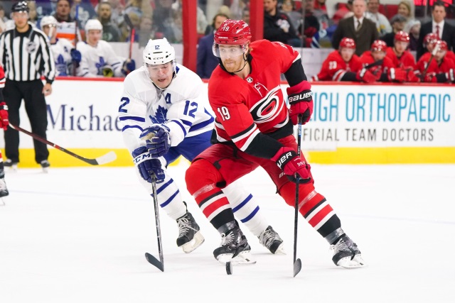 Would have to think that the Toronto Maple Leafs would be one of the teams interested in Carolina Hurricanes Dougie Hamilton.