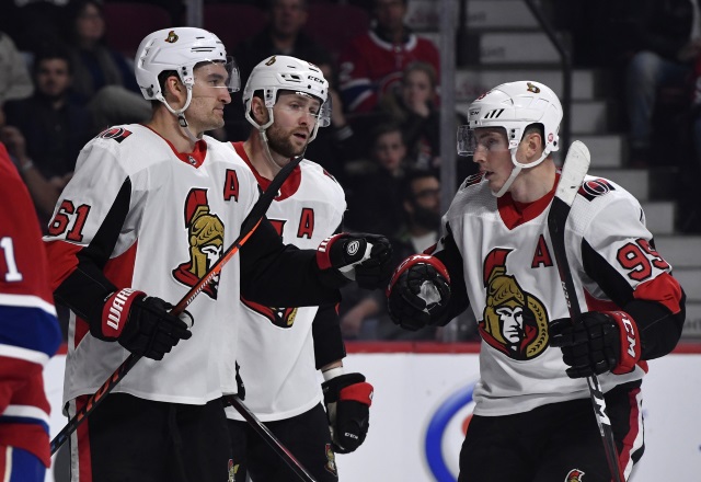Matt Duchene contract with the Ottawa Senators may be cooled. Re-signing Mark Stone still priority for the Senators.