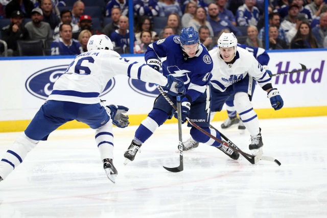 NHL power rankings: Tampa Bay Lightning and the Toronto Maple Leafs sit atop our weekly consensus NHL power rankings.