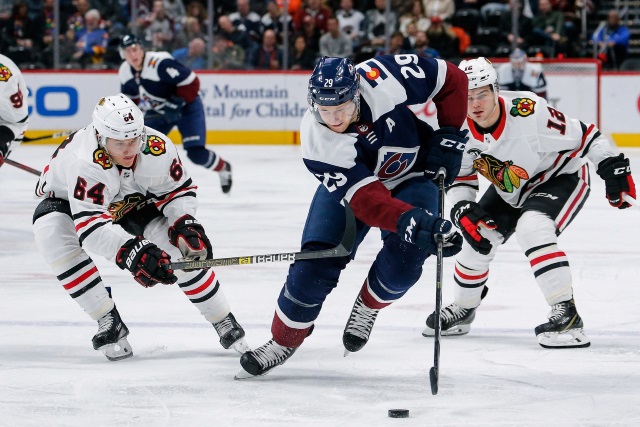 Colorado Avalanche center Nathan MacKinnon has one of the NHL's best contracts