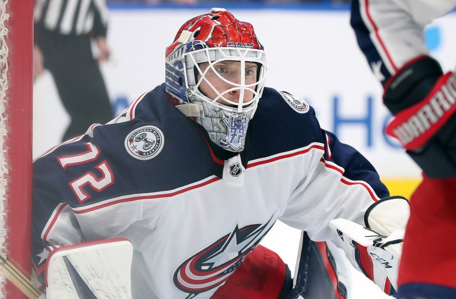Sergei Bobrovsky didn't dress for the Columbus Blue Jackets last night. Are his days in Columbus numbered?