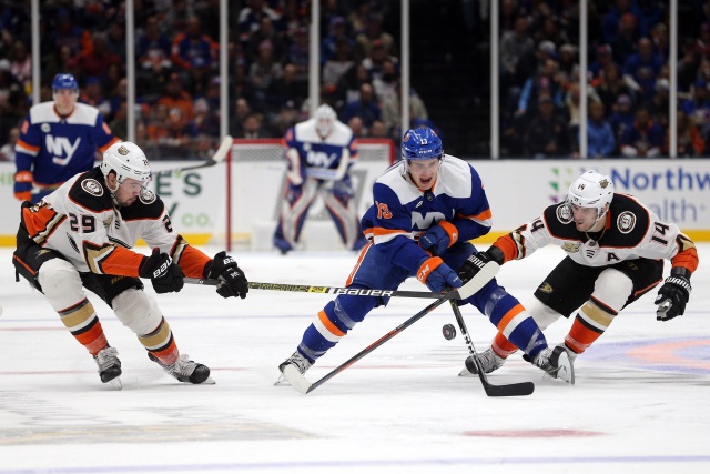 New York Islanders and Anaheim Ducks