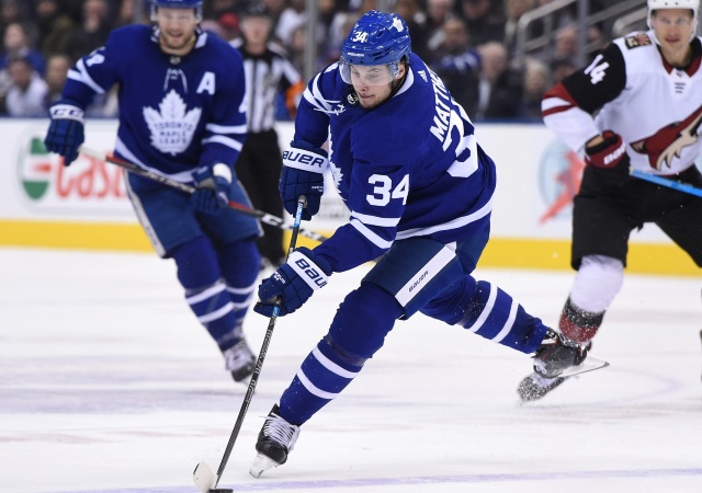 A five or six year contract extension could be in place between the Toronto Maple Leafs and Auston Matthews by the trade deadline.
