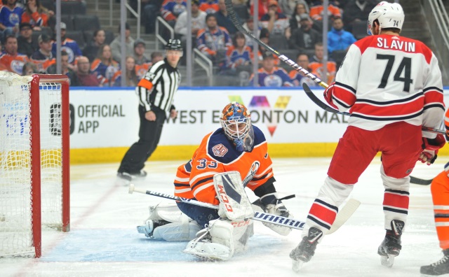 The Edmonton Oilers have reportedly offer up Cam Talbot to an Eastern Conference team.