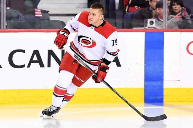Carolina Hurricanes Micheal Ferland could interest the Pittsburgh Penguins.