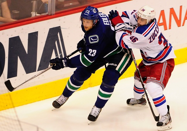 The Vancouver Canucks and Alex Edler will talk contract extension soon. The New York Rangers should trade Mats Zuccarello as soon as they get a legit offer.