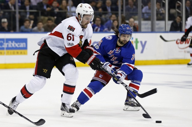 Two players that are in the NHL rumor mill and could be moved ahead of the trade deadline include Mats Zuccarello and Mark Stone.
