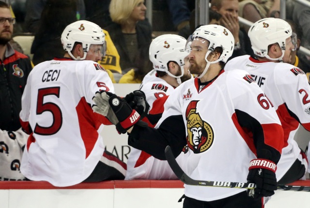 Multiple teams interested in Cody Ceci. Florida Panthers interest in Mark Stone may not have lasted long.