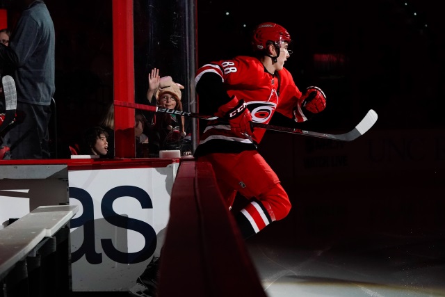 Looking some prospects that the Columbus Blue Jackets and Carolina Hurricanes may not want to move in any trade deadline deals.