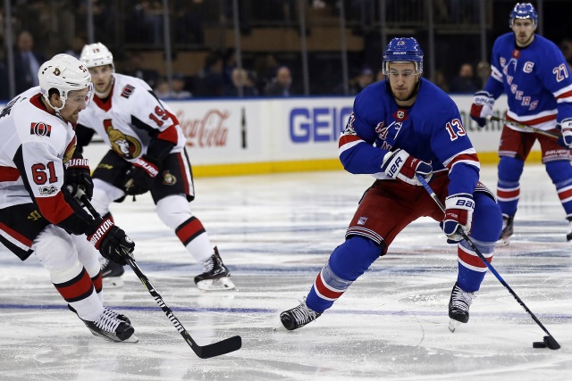 The high asking price by the Ottawa Senators has quieted trade talk on Mark Stone. Kevin Hayes may be Plan B for those not wanting to spend on Stone.