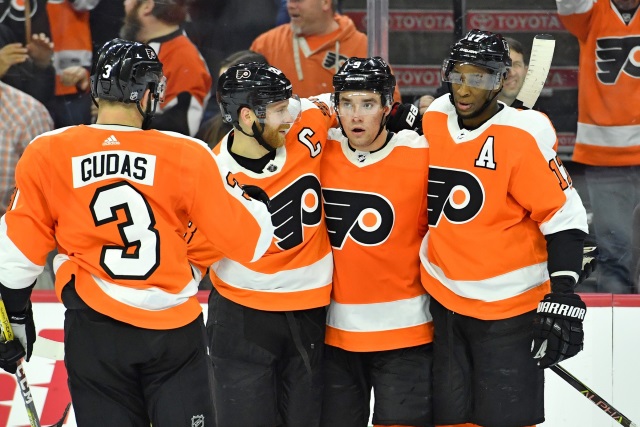 At least five times interested in Wayne Simmonds. Ivan Provorov may have to go with a bridge deal with the Philadelphia Flyers.
