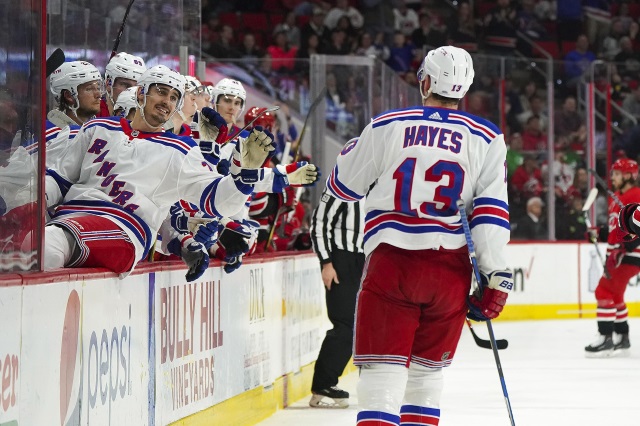 It seems unlikely that the New York Rangers will trade Chris Kreider, but free agents Kevin Hayes, Mats Zuccarello and Adam McQuaid could be on the move.