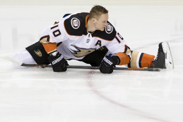 Ducks Corey Perry could return this weekend