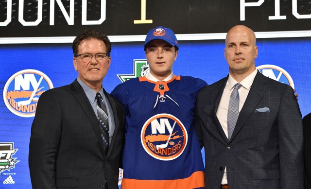 New York Islanders 2018 first round pick Noah Dobson.
