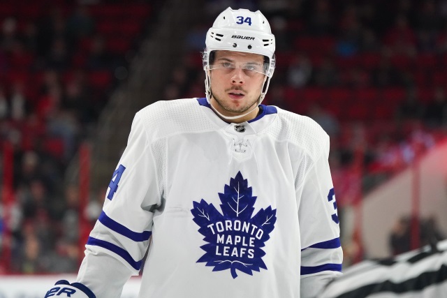 Some notes, numbers and thoughts on Auston Matthews' five year contract extension with the Toronto Maple Leafs.