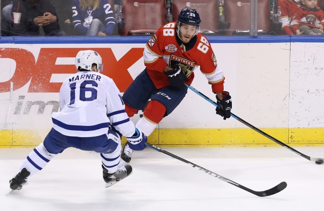 The Florida Panthers could clear more cap space by moving Mike Hoffman. The Toronto Maple Leafs may still take an in-season run at Mitch Marner.