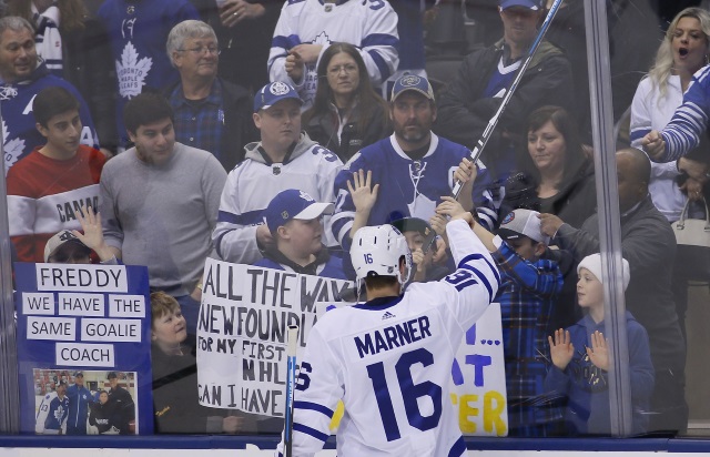 Mitch Marner's reps appear to be holding firm on their statement that they don't want to have negotiations during the season with the Toronto Maple Leafs.