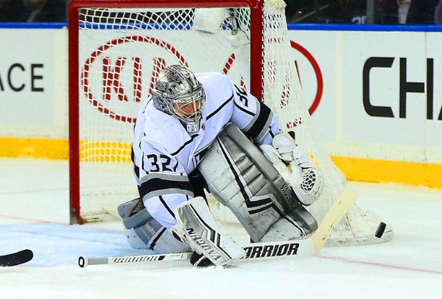 If the Los Angeles Kings were to trade Jonathan Quick, it's more likely to happen at the draft.