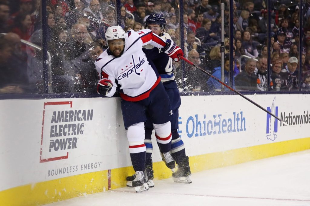 The Washington Capitals put Devante Smith-Pelly on waivers after report Dmitrij Jaskin was going on waivers. Trade could be in the works.