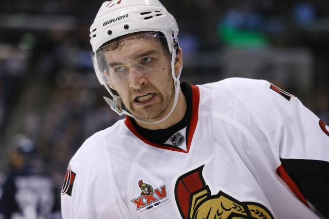Mark Stone gets traded from the Ottawa Senators to the Vegas Golden Knights.