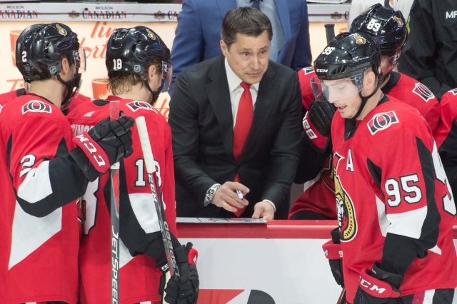 The Ottawa Senators will likely be looking for a young head coach this time around.