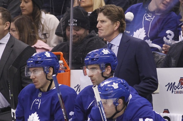 Is there a riff growing between Toronto Maple Leafs head coach Mike Babcock and general manager Kyle Dubas?