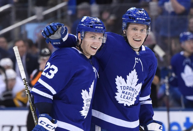 The Toronto Maple Leafs didn't add any depth at the trade deadline, and injuries to Travis Dermott and Jake Gardiner leave them a little thin.