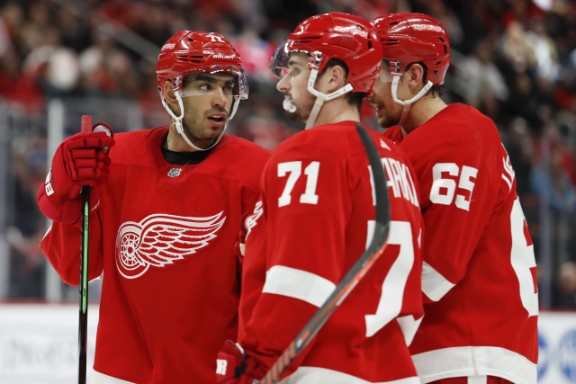 The Detroit Red Wings have some nice pieces like Dylan Larkin and Andreas Athanasiou, but have some holes to fill in other areas.