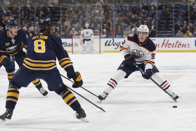 Could a Ryan Nugent-Hopkins for Rasmus Ristolainen trade package work for the Edmonton Oilers and/or the Buffalo Sabres?