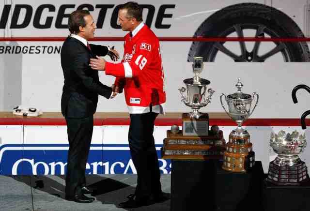 What changes will Steve Yzerman be looking to make as the new GM of the Detroit Red Wings.