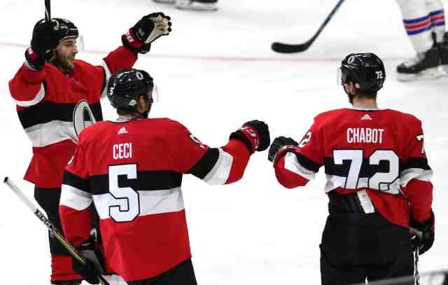 The Ottawa Senators have held contract talks with both Thomas Chabot and Cody Ceci.