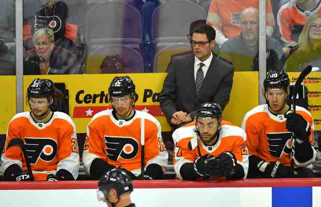 The Philadelphia Flyers have some holes they'd like to fill this offseason. Scott Gordon will remain a coaching candidate for them.