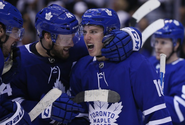 Were the Toronto Maple Leafs and Mitch Marner close an extension a year ago at around $8.5 million?