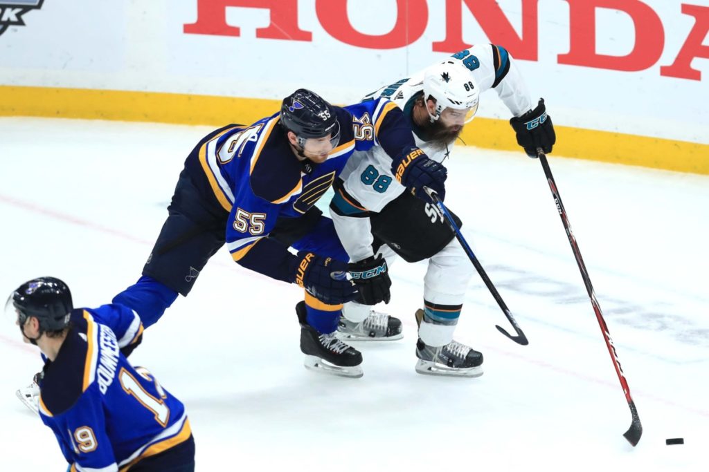 2019 Stanley Cup Playoffs: Blues even series as slow start costs Sharks once again