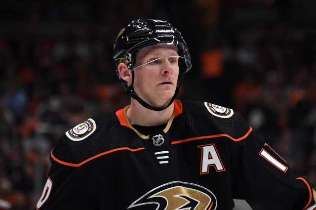 The Anaheim Ducks buy out forward Corey Perry