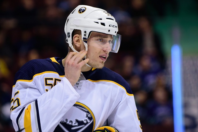 The Buffalo Sabres are trying to trade Rasmus Ristolainen