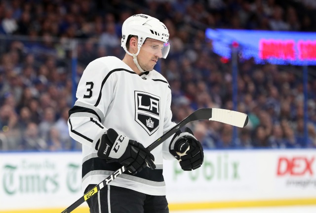 The LA Kings buy out the defenseman Dion Phaneuf.