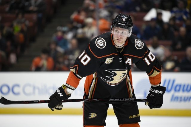 Corey Perry's days with the Anaheim Ducks could be numbered.
