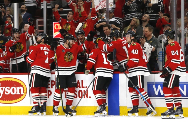 Lots of trade talk going on and the Chicago Blackhawks may not be finished