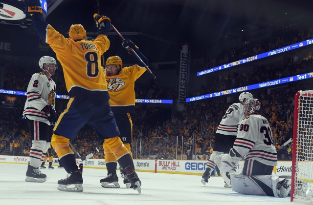 The Nashville Predators could use some scoring help up front.