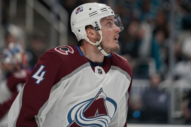 Trade talks involving Colorado Avalanche Tyson Barrie picked up yesterday