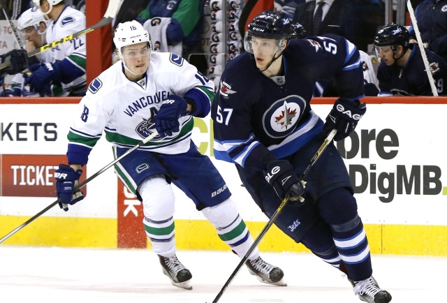 The Vancouver Canucks will talk with pending free agent Tyler Myers today.