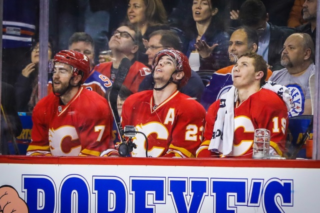 Offseason rumors involving Calgary Flames RFA Matthew Tkachuk and trade candidates TJ Brodie and Travis Hamonic