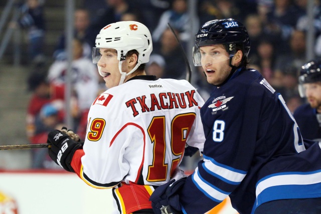 First tough decision for the Winnipeg Jets is out of the way after the Jacob Trouba trade. Matthew Tkachuk could cost the Flames anywhere between $7 and $10 million per season.