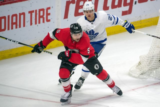 The Toronto Maple Leafs have traded defenseman Nikita Zaitsev, and forwards Connor Brown and Michael Carcone to the Ottawa Senators for defensemen Cody Ceci and Ben Harpur, forward Aaron Luchuk and a 2020 3rd round pick